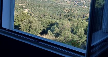 QUIET VILLAGE HOUSE WITH LARGE GARDEN OVERLOOKING ILE ROUSSE 3 BEDROOMS