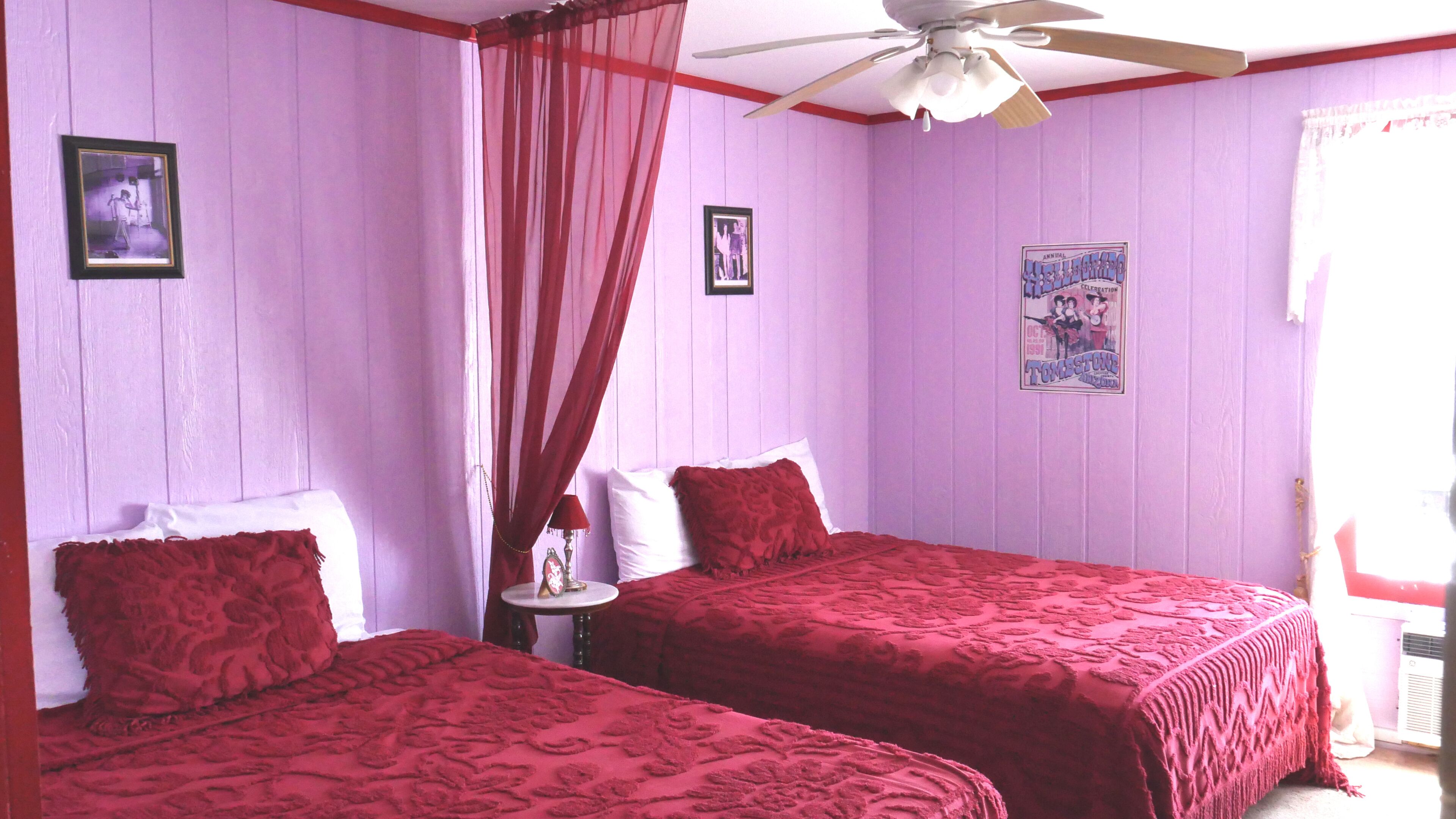 Double Room, Pool View | Iron/ironing board, free WiFi