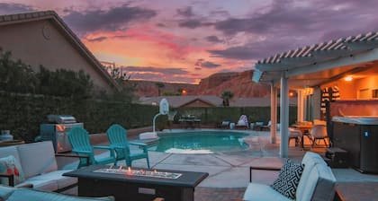 Heated Pool at Turtle Cove Sleeps 12