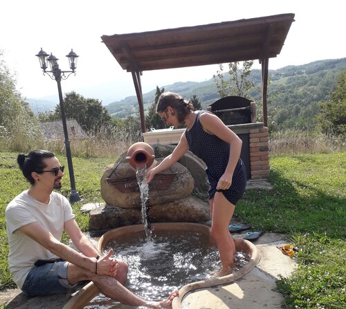 Ideal B&B for relaxing families, hiking, biking and holistic groups.