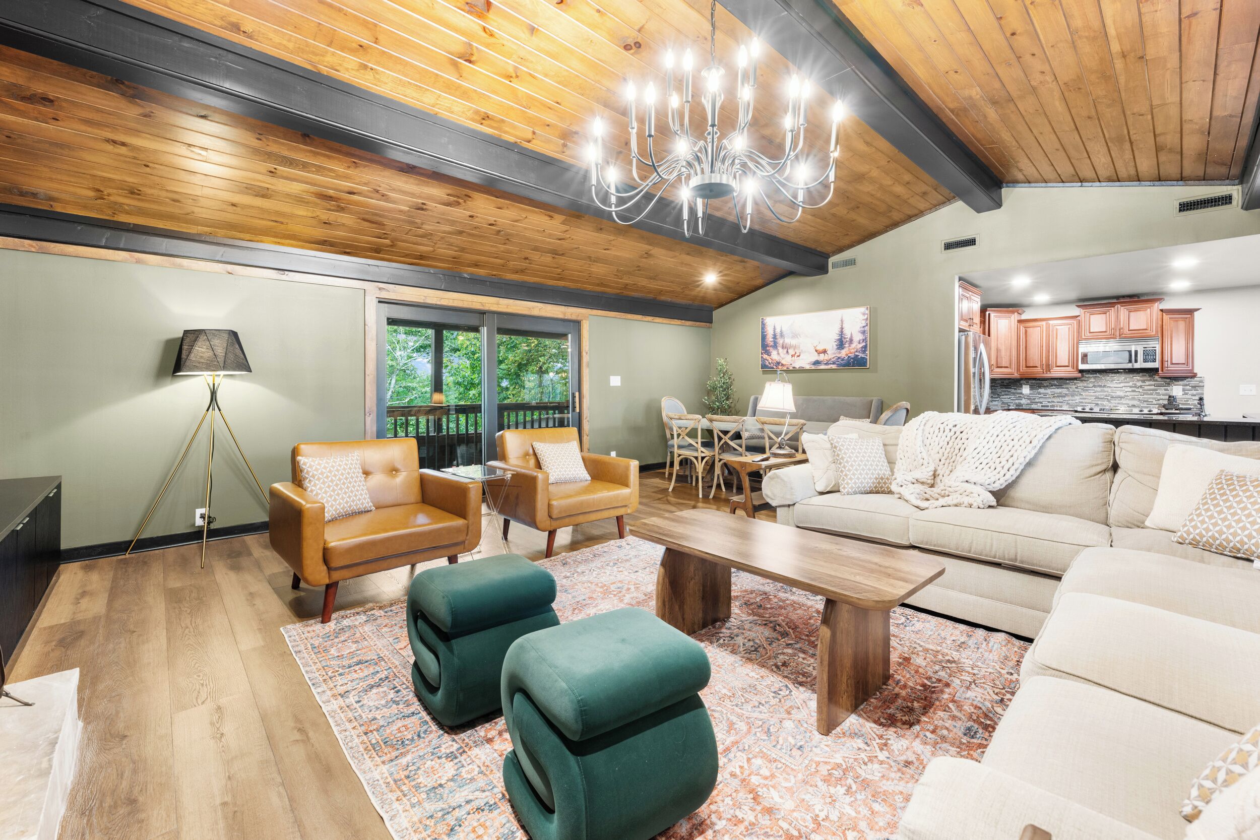 Een smart-tv en tafelvoetbal