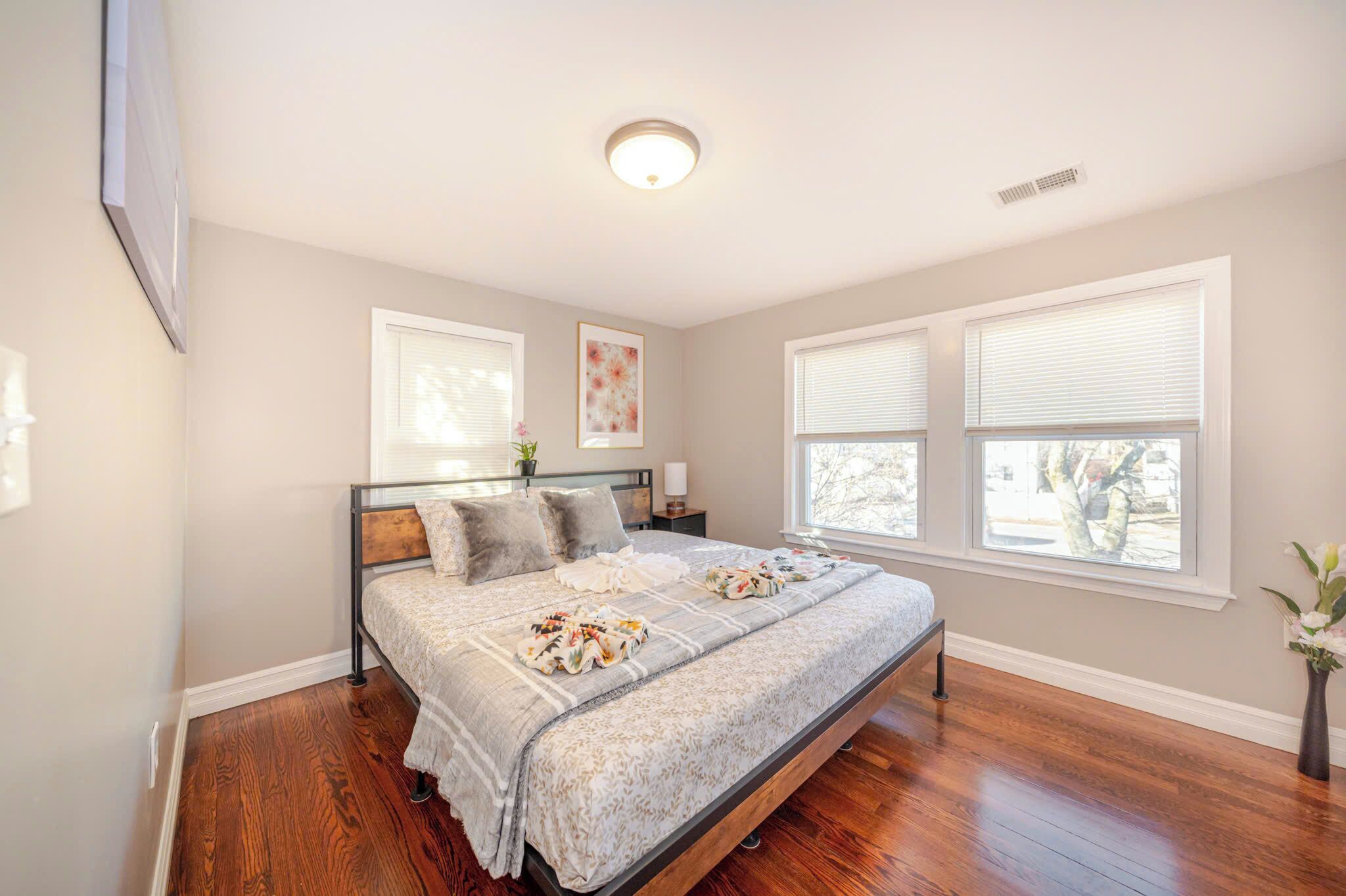 2 chambres, Wi-Fi, literie fournie