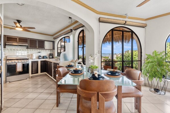 Microwave, oven, stovetop