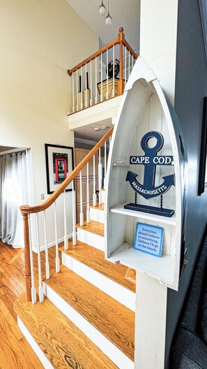 Interior - Lakefront Stunning Cape Cod Views w Private Lake Beach - Backyard is the Lake ! (Barnstable)