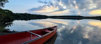 Lakefront Stunning Cape Cod Views w Private Lake Beach - Backyard is the Lake !
