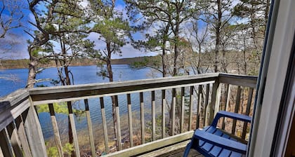 Lakefront Stunning Cape Cod Views w Private Lake Beach - Backyard is the Lake !