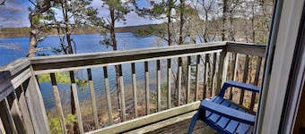 Lakefront Stunning Cape Cod Views w Private Lake Beach - Backyard is the Lake !