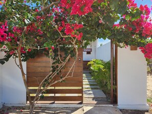 Entrée de l’hébergement