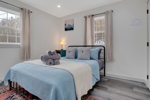 2 chambres, fer et planche à repasser, Wi-Fi, literie fournie