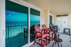 Terrace/patio - Unobstructed magnificent sunsets all year long! (Indian Shores)