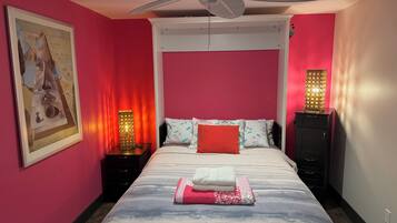 1 bedroom, iron/ironing board, free WiFi, bed sheets