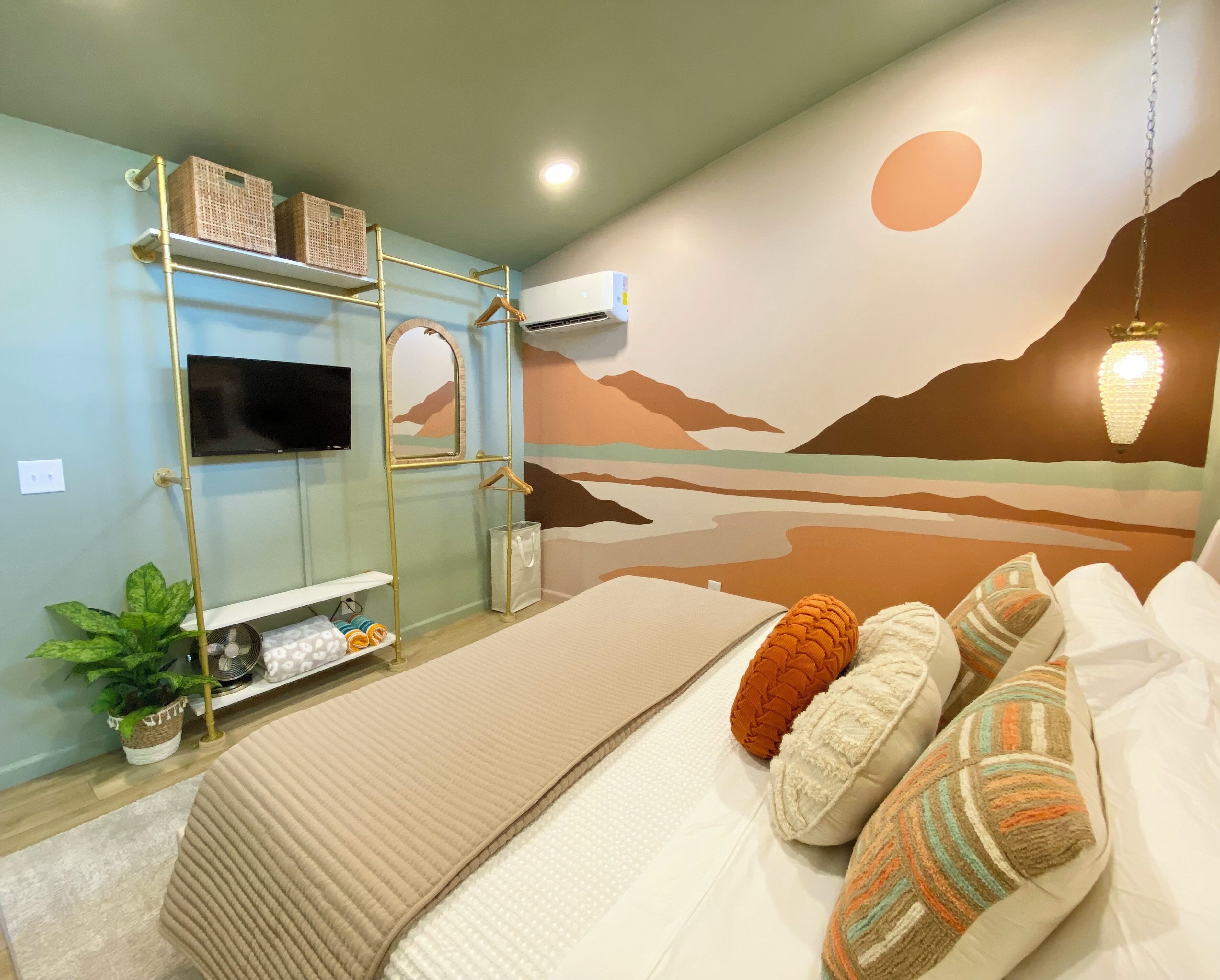 1 chambre, accès au Wi-Fi (inclus), literie fournie
