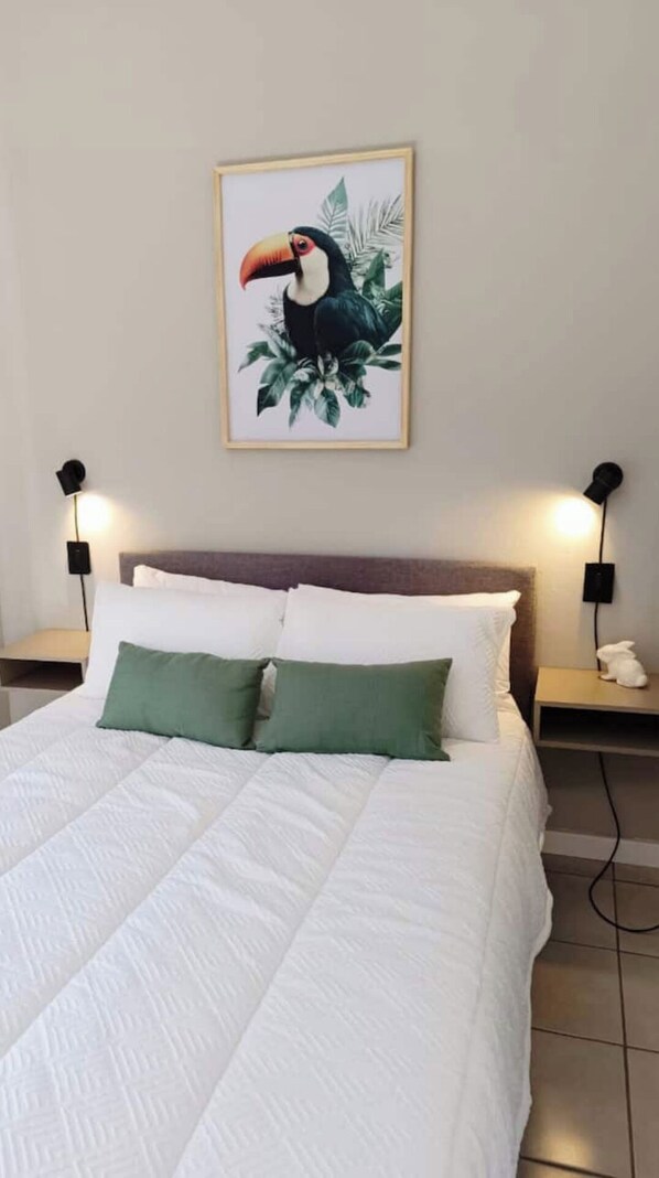 1 bedroom, WiFi, bed sheets