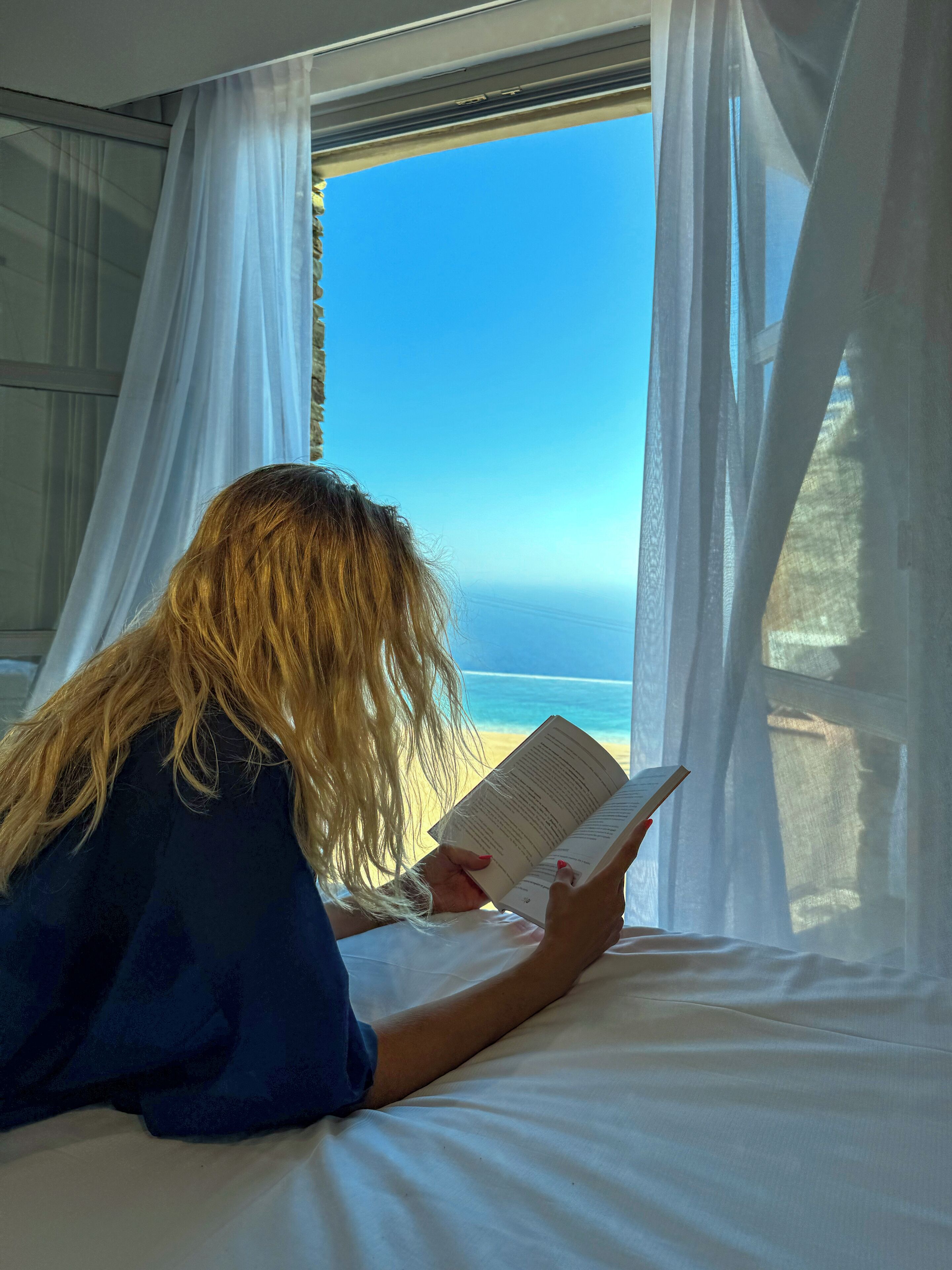 Caja de seguridad en la habitación y cortinas blackout 