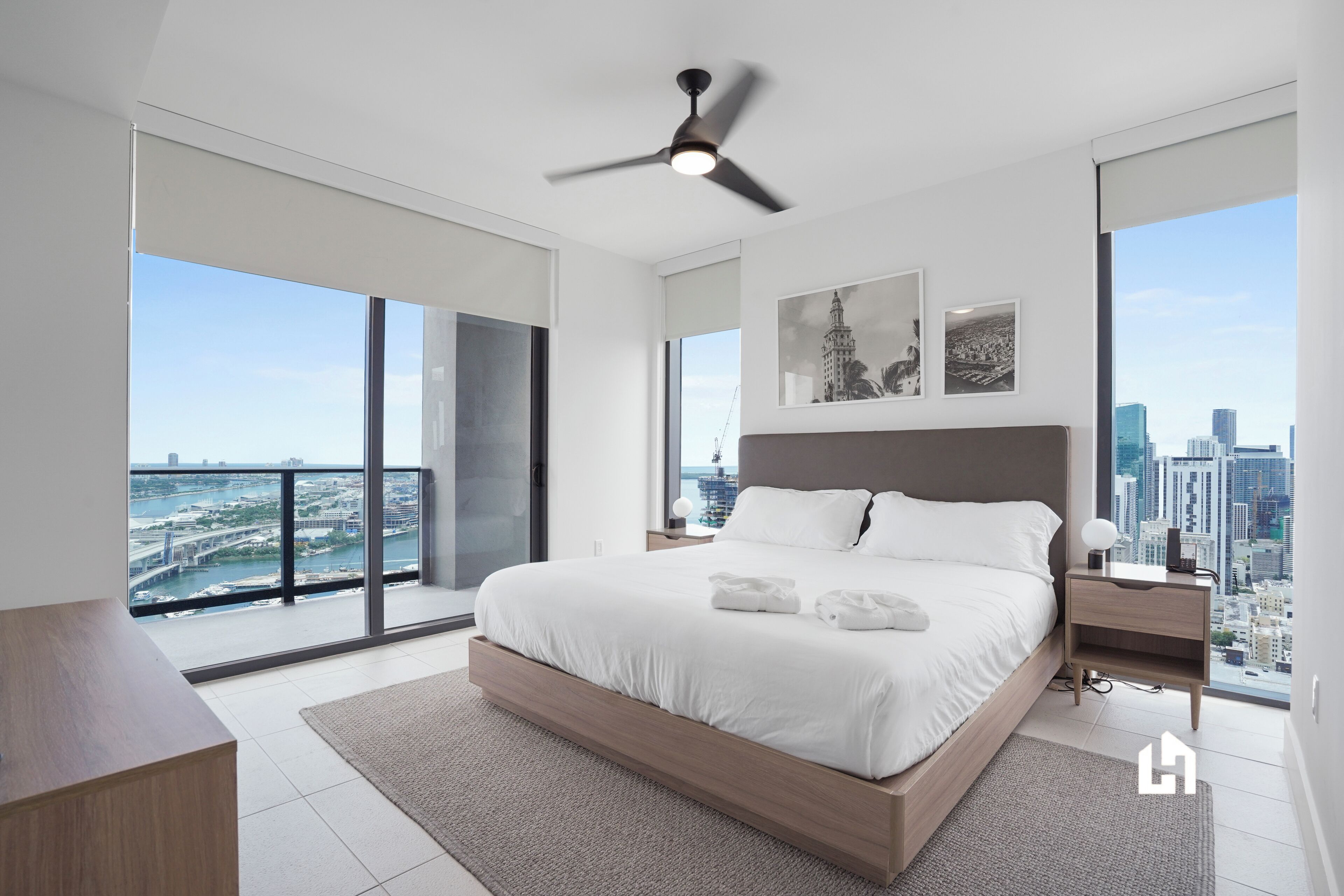 Apartment, 3 Bedrooms, Balcony, Ocean View | In-room safe, iron/ironing board, free WiFi, bed sheets