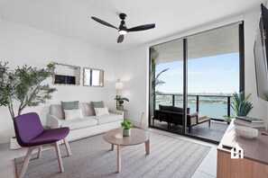 Apartment, 3 Bedrooms, Balcony, Ocean View | Ruang tamu