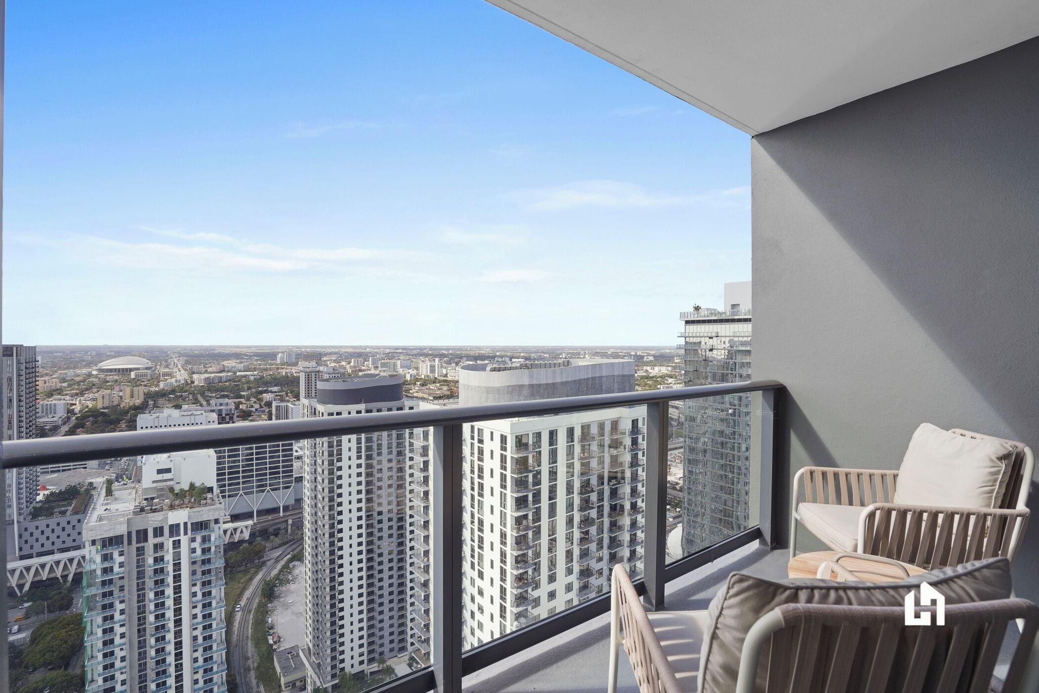 Apartment, 1 Schlafzimmer, Balkon, Stadtblick | Balkon