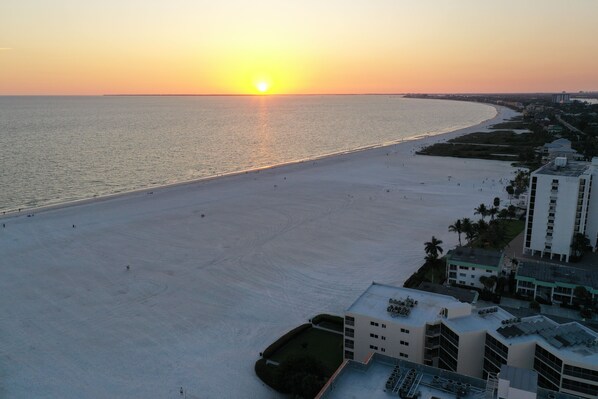 Accommodatie ligt op het strand