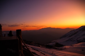 Vue depuis l’hébergement
