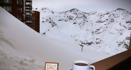 HOM I Studio Valle Nevado Cerca las Pista de SKY