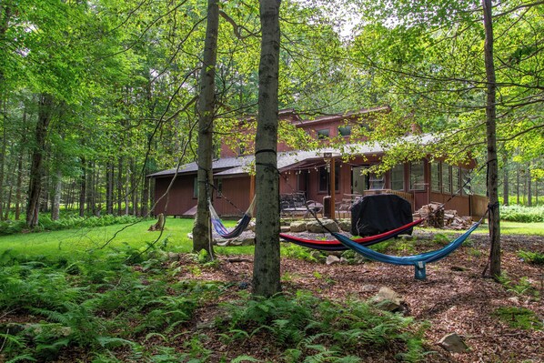 Overnattingsstedets uteområder