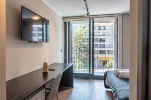 Televisie en een kantoor