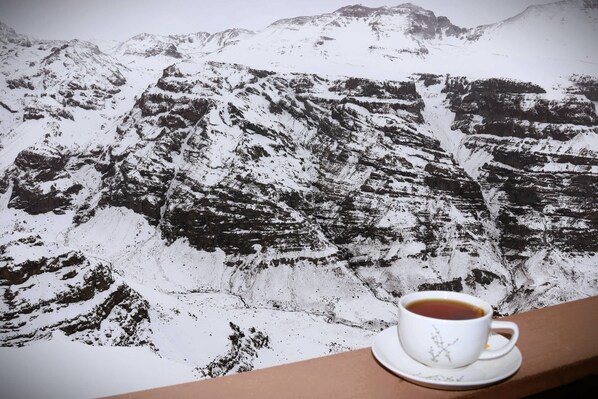 Vue depuis l’hébergement