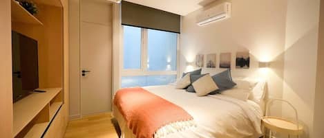 1 chambre, fer et planche Ă repasser, Wi-Fi, literie fournie