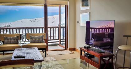 HOM | Valle Nevado de Lujo 4D3B Ski in-out Jacuzzi