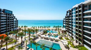 Pool - Luxury Awaits: Stunning 2-Bedroom Ocean View Suite in Los Cabos Paradise (Los Cabos)