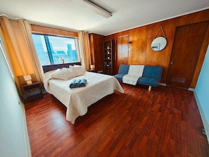 Appartement de base | 1 chambre, fer et planche Ă repasser, accĂšs au Wi-Fi (inclus)