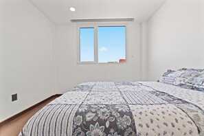 舒適公寓 | 2 間臥室、遮光布/窗簾、熨斗/熨衣板、免費無線上網