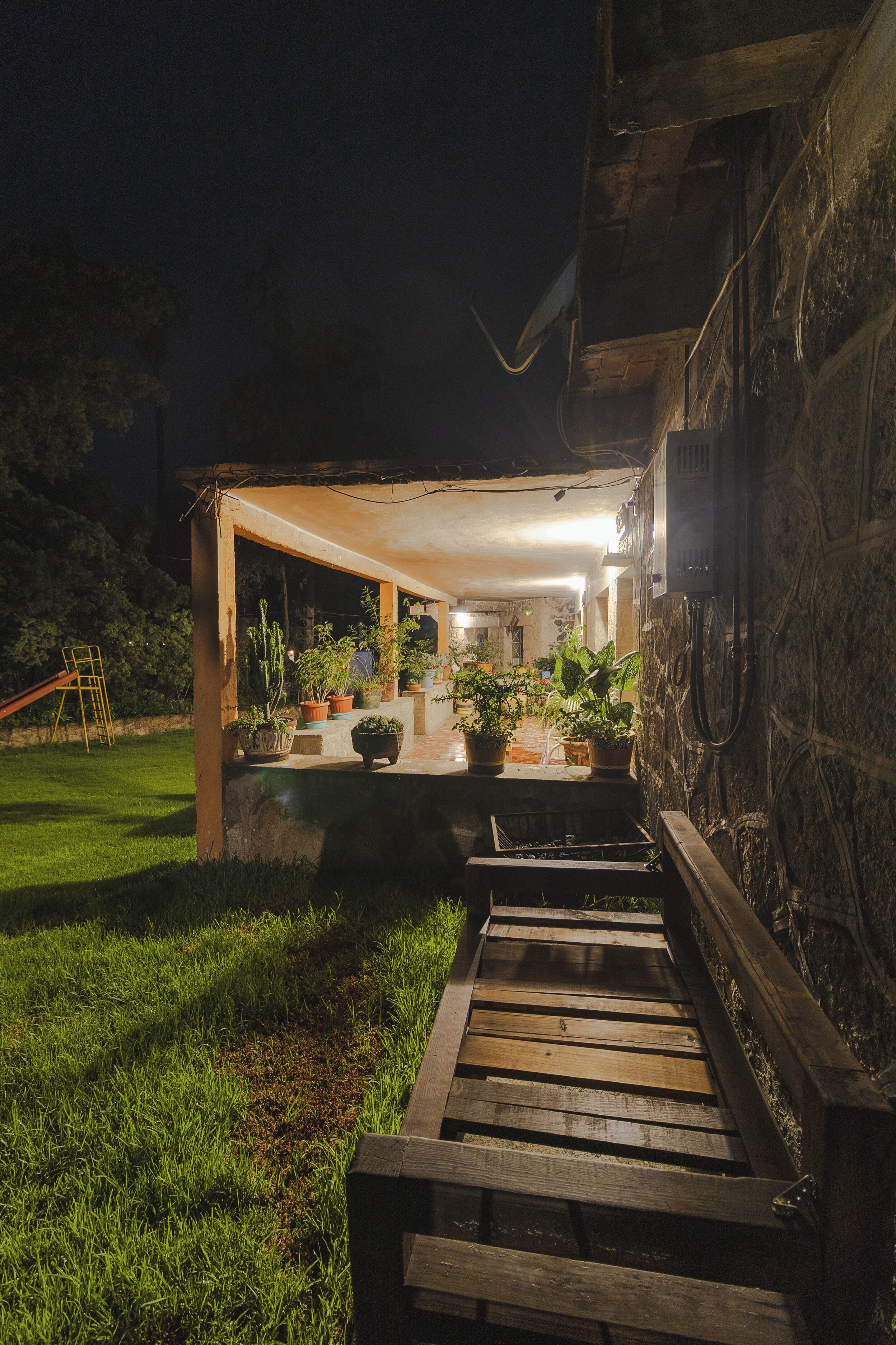 Fachada de la propiedad