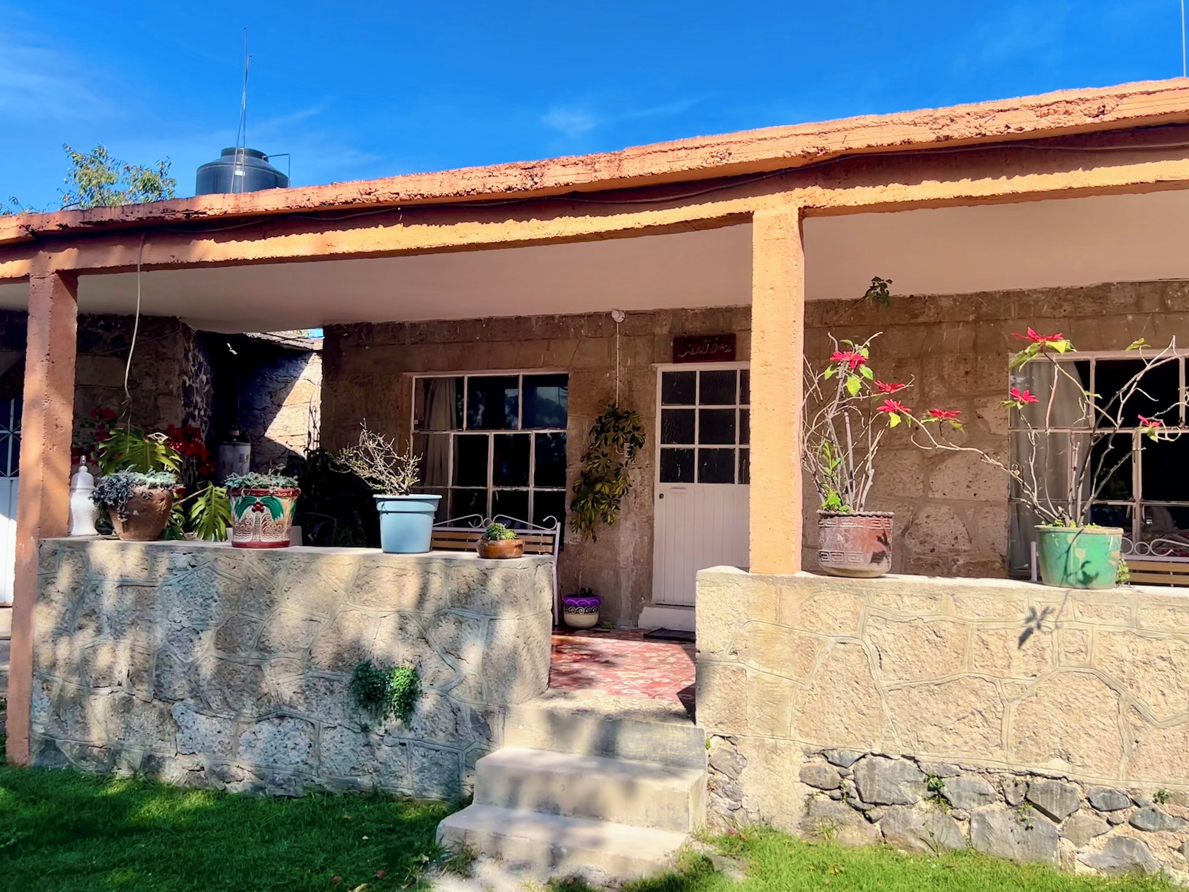 Overnatningsstedets facade