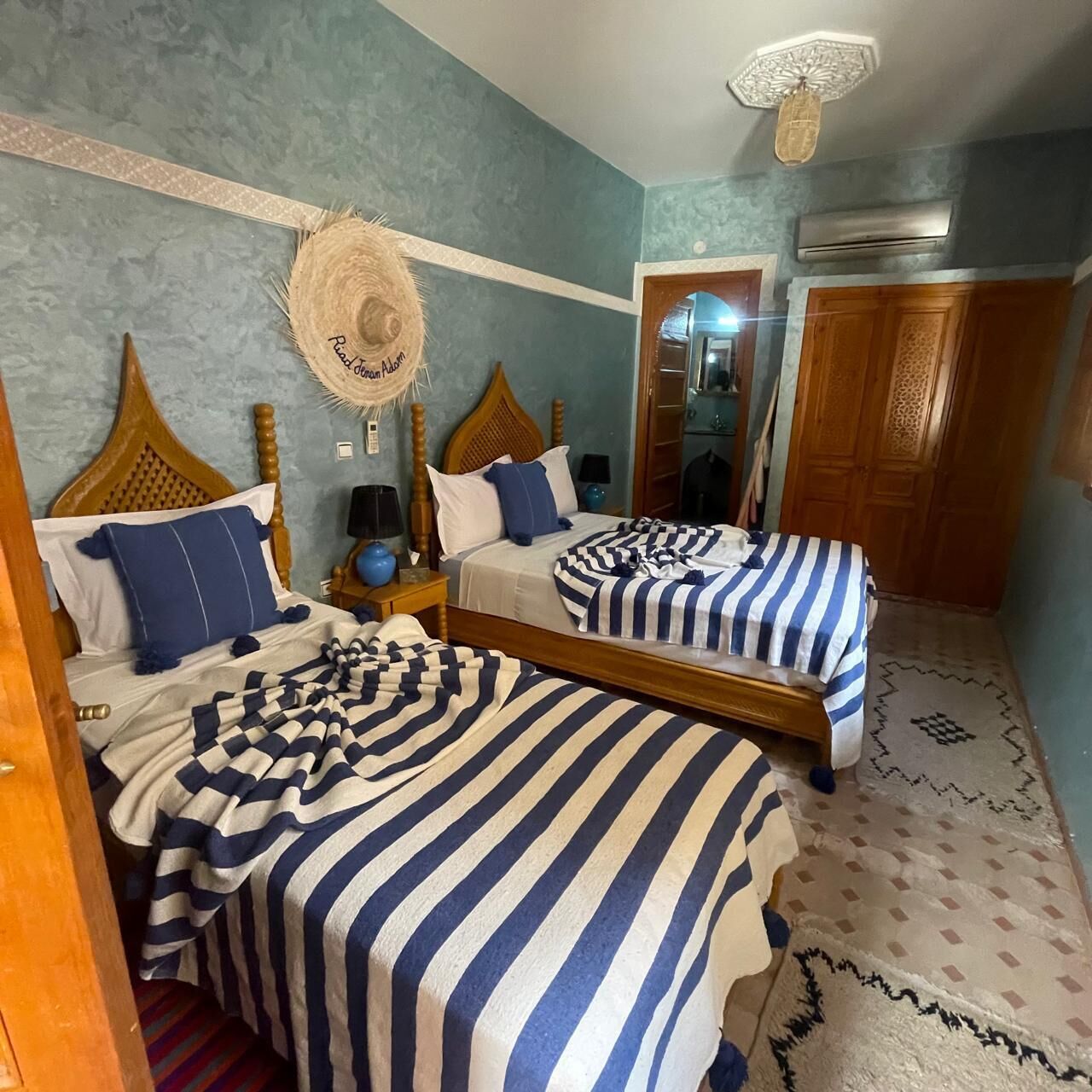 Familien-Vierbettzimmer | Zimmersafe, individuell dekoriert, individuell eingerichtet