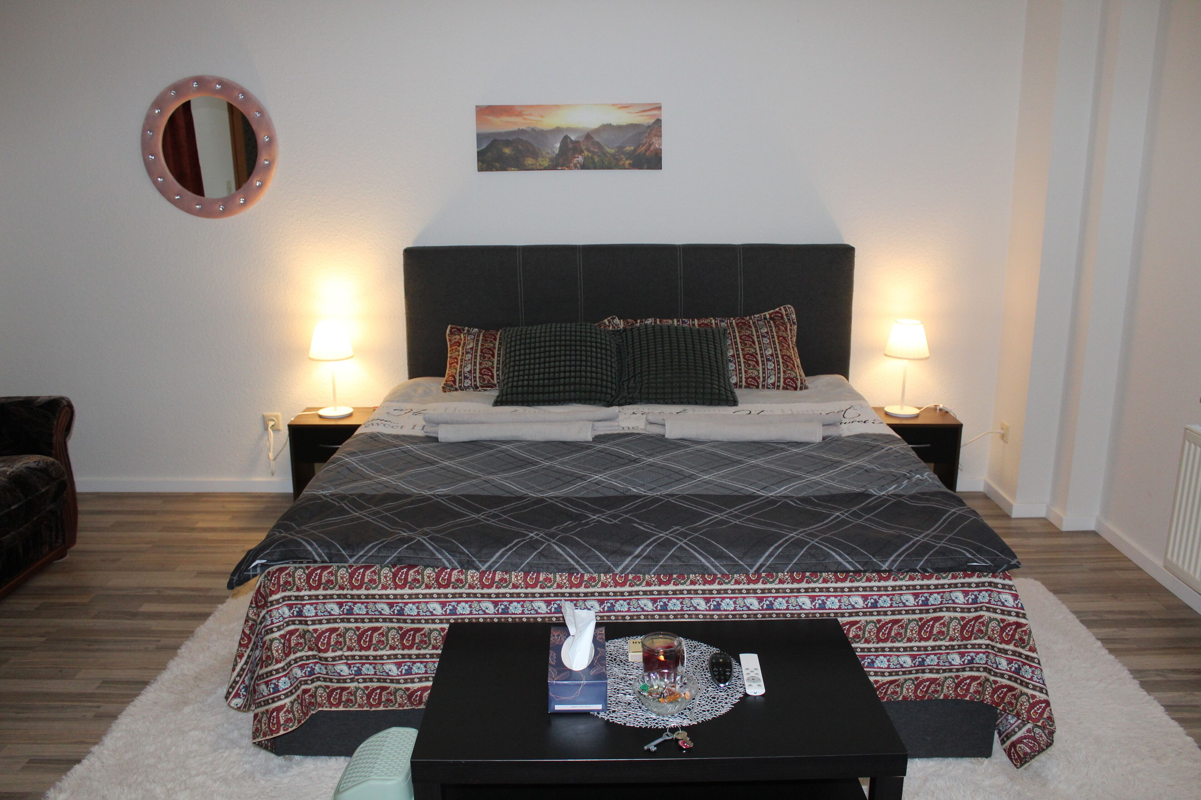 1 soverom, strykejern/-brett, wi-fi og sengetøy