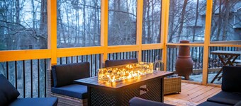 Serenity in Massanutten with Hot Tub and Firepit