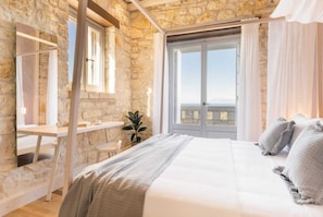 4 bedrooms, iron/ironing board, travel cot, free WiFi - IonianStone Luxury Villa Aether (Corfu)