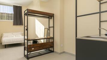 1 dormitorio, Internet, ropa de cama