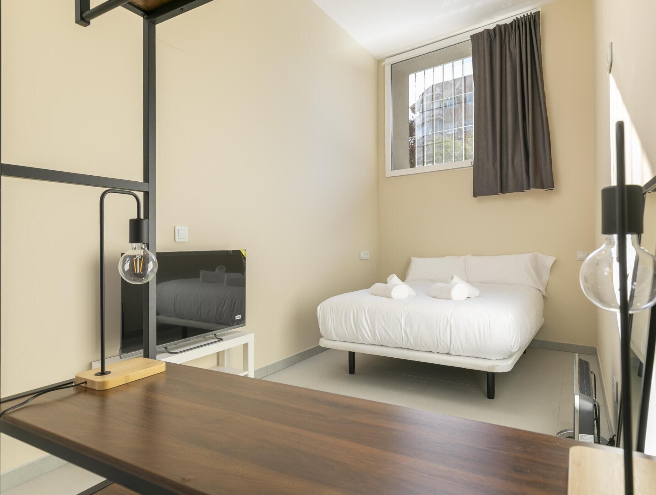 1 dormitorio, Internet, ropa de cama