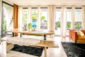 Dining - Chic 2-bedroom penthouse with private pool, gym, WiFi, W/D & Concierge (Tulum)