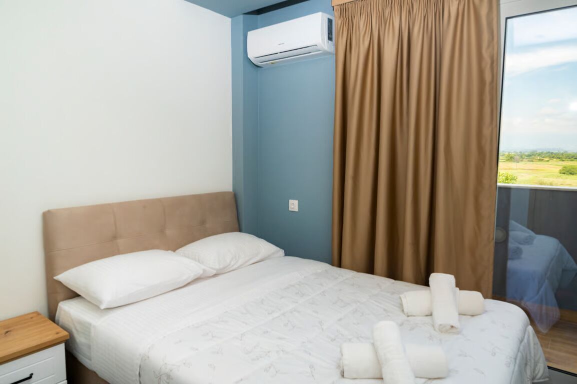 2 makuuhuonetta, silitysrauta/-lauta, Wi-Fi, vuodevaatteet