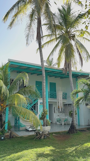 Façade de l’hébergement