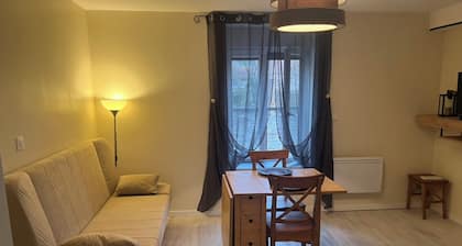 Ground floor apartment in town center