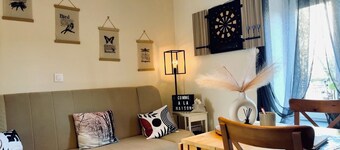 Ground floor apartment in town center