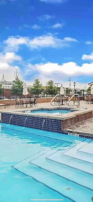 Una piscina climatizada