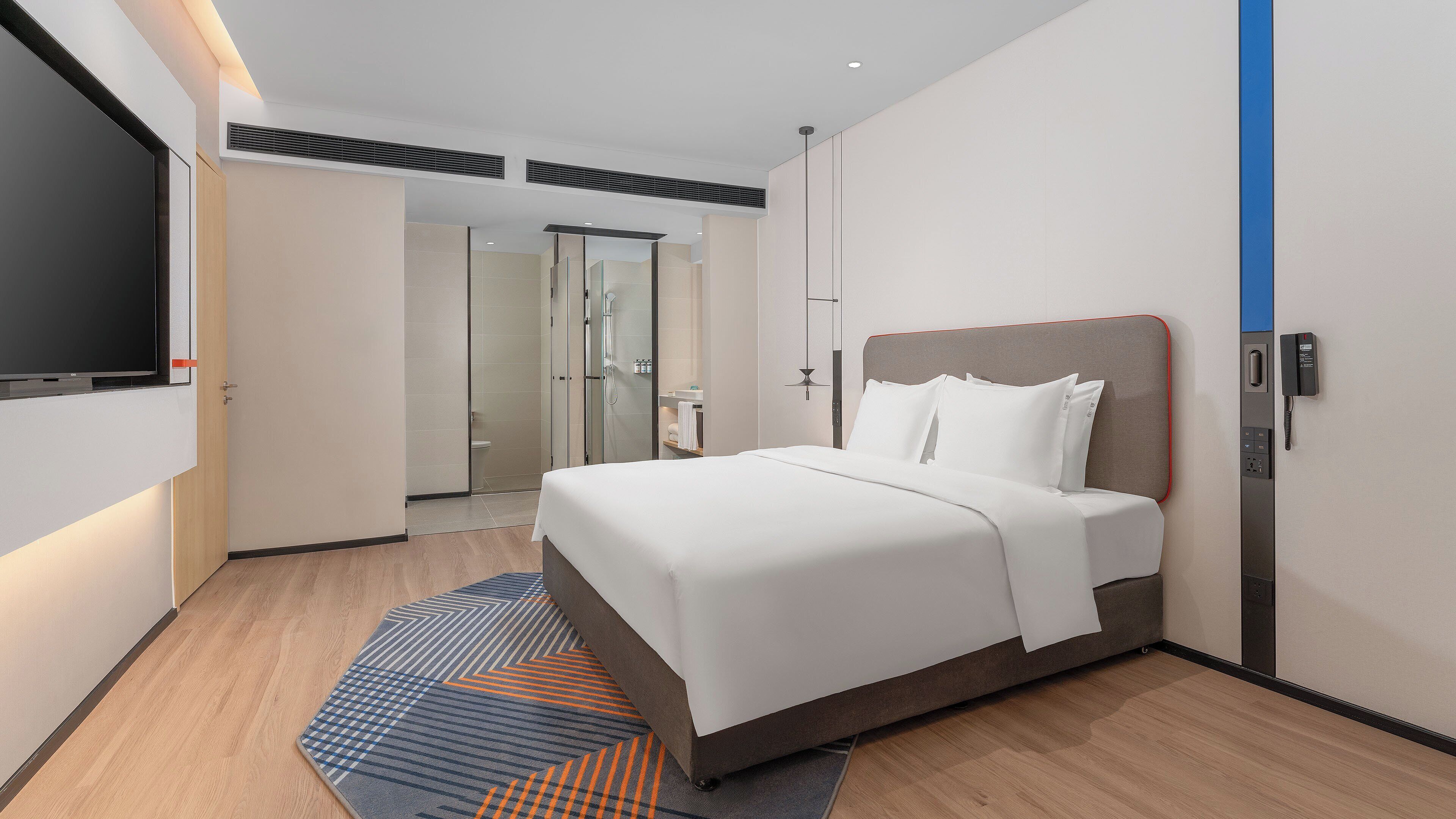 Phòng, 1 phòng ngủ | Chăn bông, bàn, màn/rèm cản sáng, phòng cách âm 