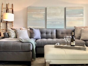 Smart TV, video games, DVD player, books - Footprints in the Sand: Beachfront Condo Newly Modern Remodel - 2BR/2BA (miramar beach)