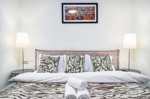 2 Schlafzimmer, Schreibtisch, kostenloses WLAN, Bettwäsche