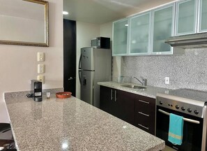 Private kitchen - 1312 Apartment Vintage Mexico Alameda Central (Ciudad de México)